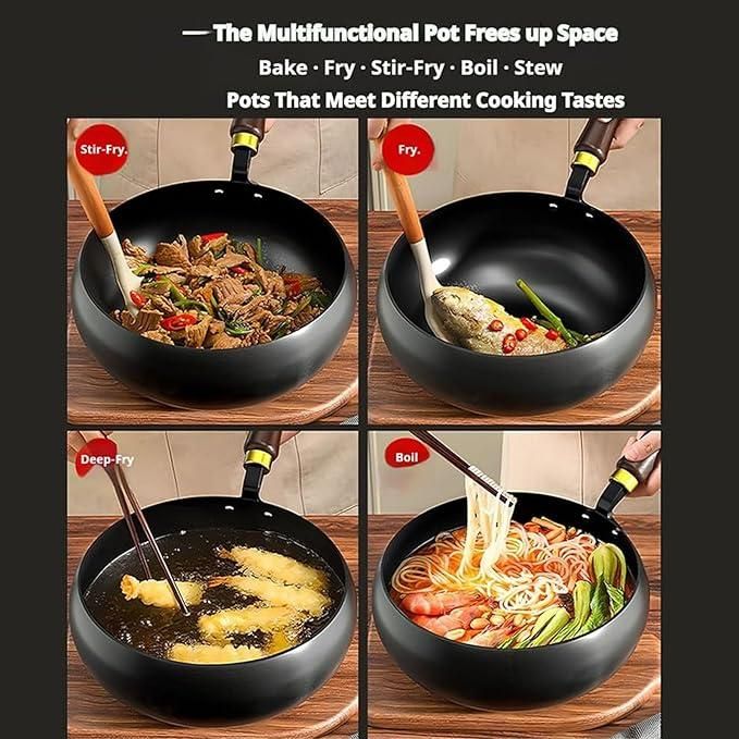 100% Original Non Stick Iron Pot
