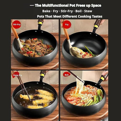 100% Original Non Stick Iron Pot