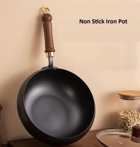 100% Original Non Stick Iron Pot
